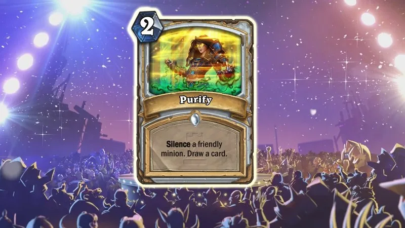 Спорную карту Hearthstone убрали перед релизом дополнения