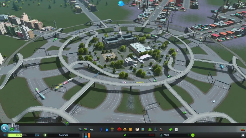 8-Way Roundabout