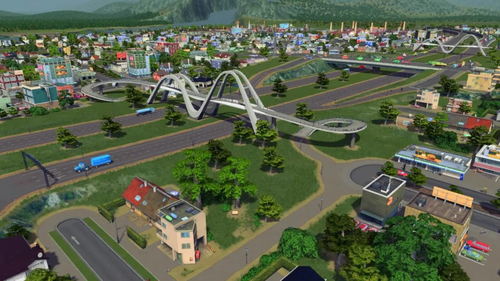 Pedestrian Suspension Bridge