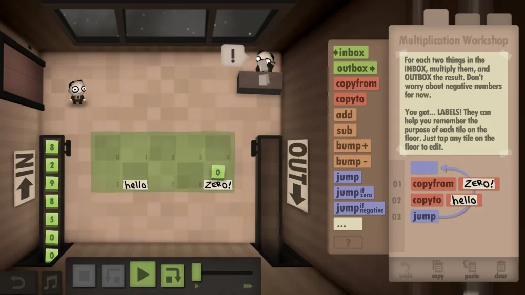 Обзор Human Resource Machine