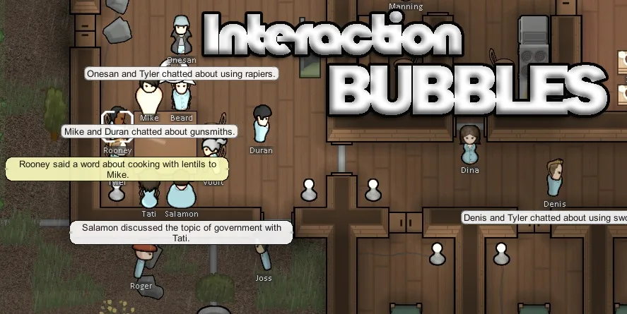 Interaction Bubbles