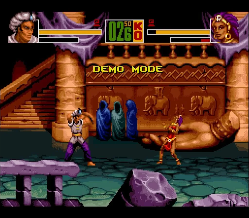 Баскетбольные мячи в качестве оружия – Shaq Fu