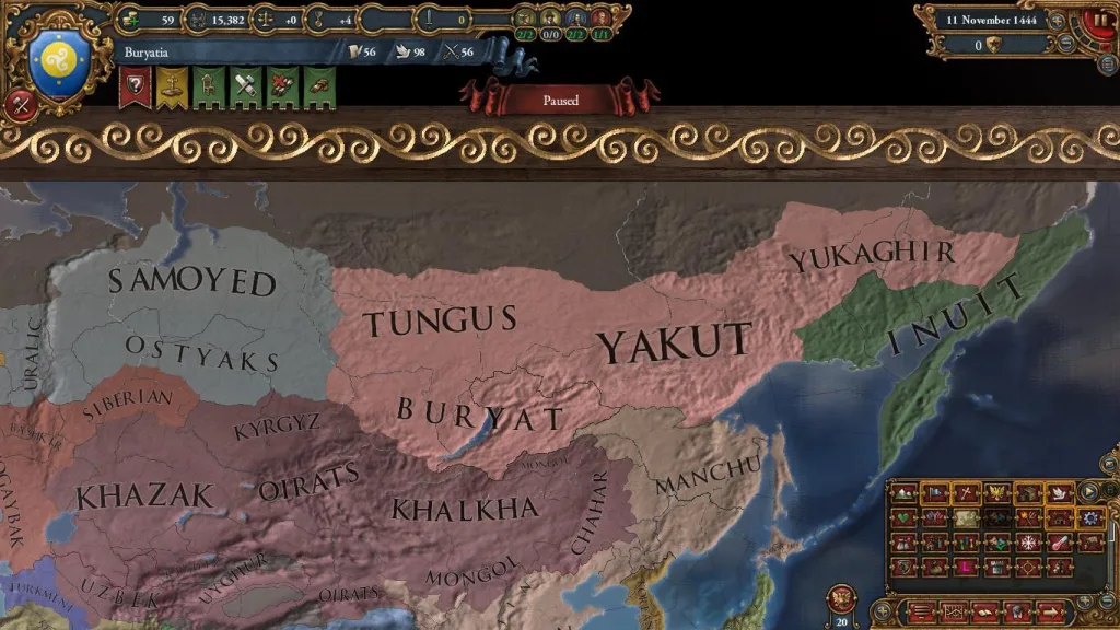 Europa Universalis IV: как открыть достижение "Шахиншах" играя за Табаристан