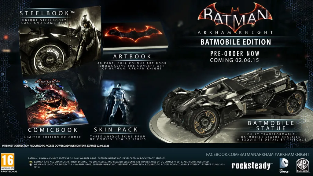 Batman: Arkham Knight Batmobile Edition (2015)