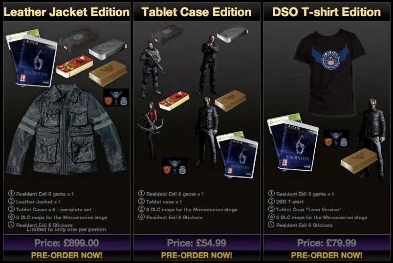 Resident Evil 6: Leather Jacket Edition (2012)