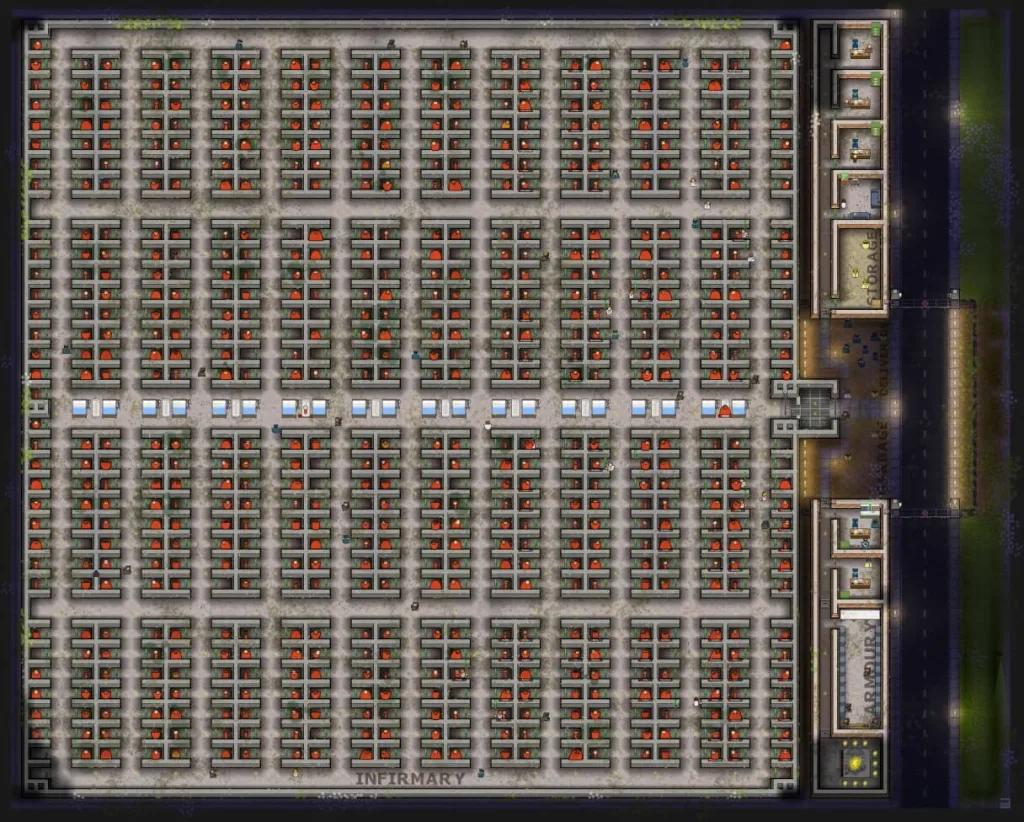 Адская тюрьма (Prison Architect)