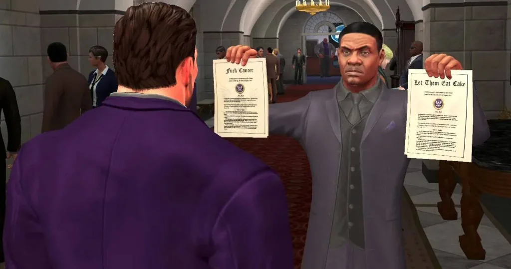 Вылечить рак или решить проблему мирового голода (Saints Row IV)