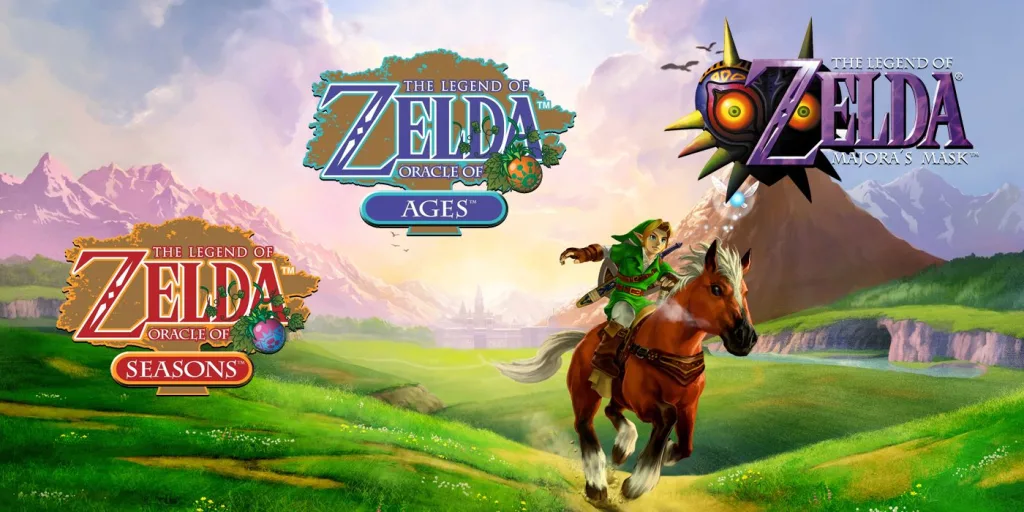 Legend of Zelda (Ocarina of Time, Oracle of Ages, Oracle of Seasons и Majora's Mask)