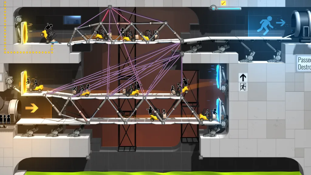 Обзор Bridge Constructor Portal