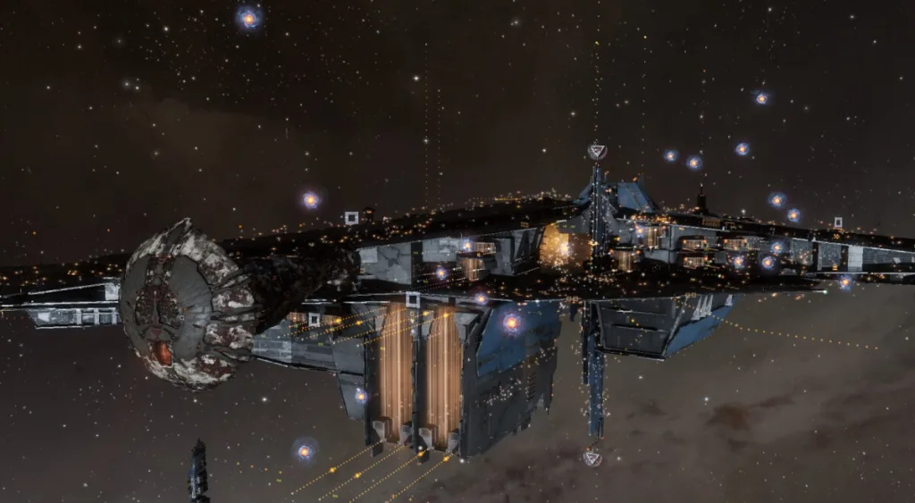 В дань памяти Стивена Хокинга пилоты EVE Online зажигают огни маяков
