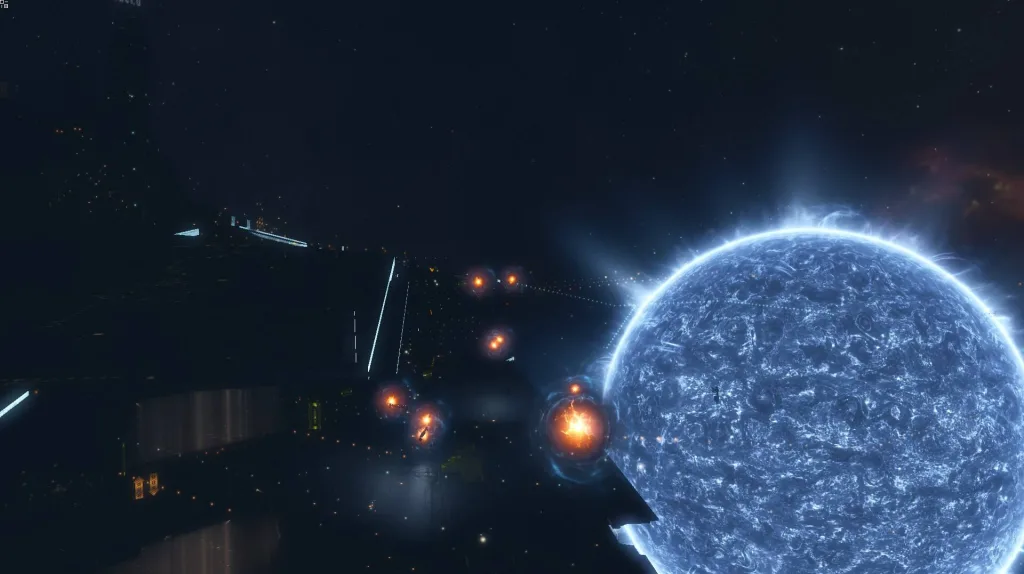 В дань памяти Стивена Хокинга пилоты EVE Online зажигают огни маяков
