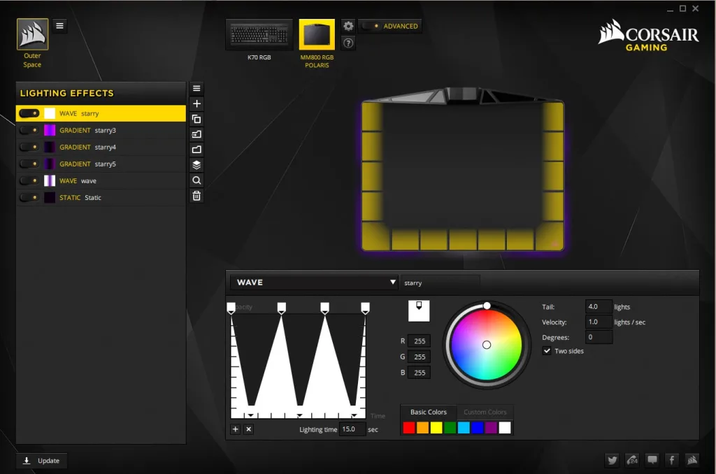 Corsair MM800 RGB Polaris