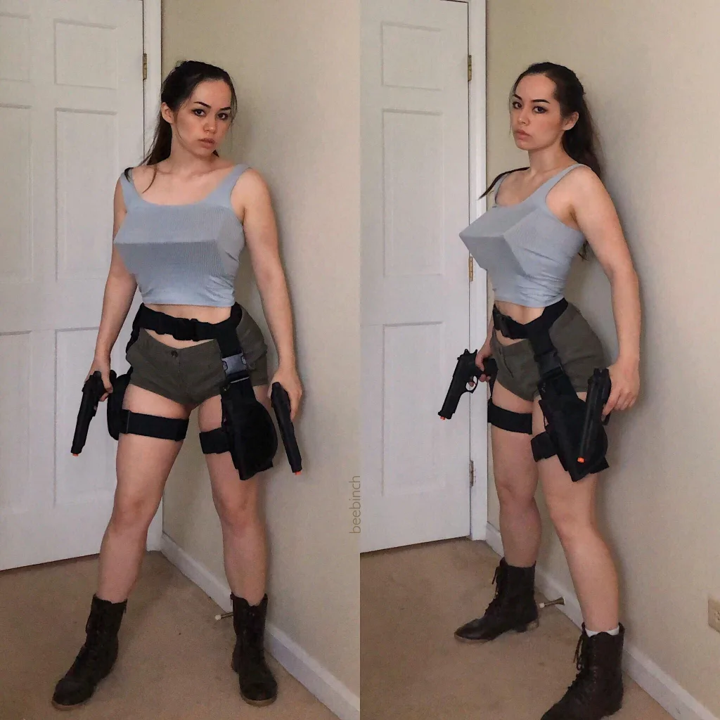 Достоверный косплей из Tomb Raider