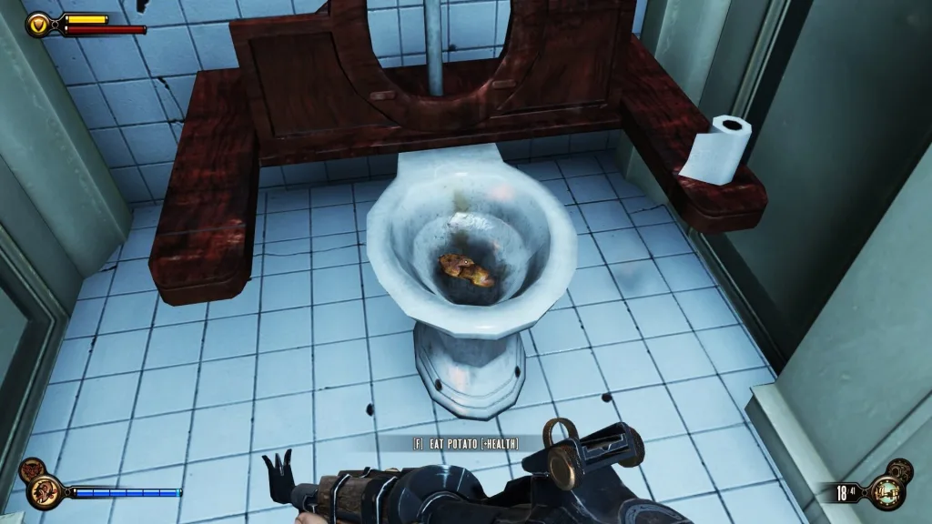 Картошка в унитазе («BioShock Infinite»)