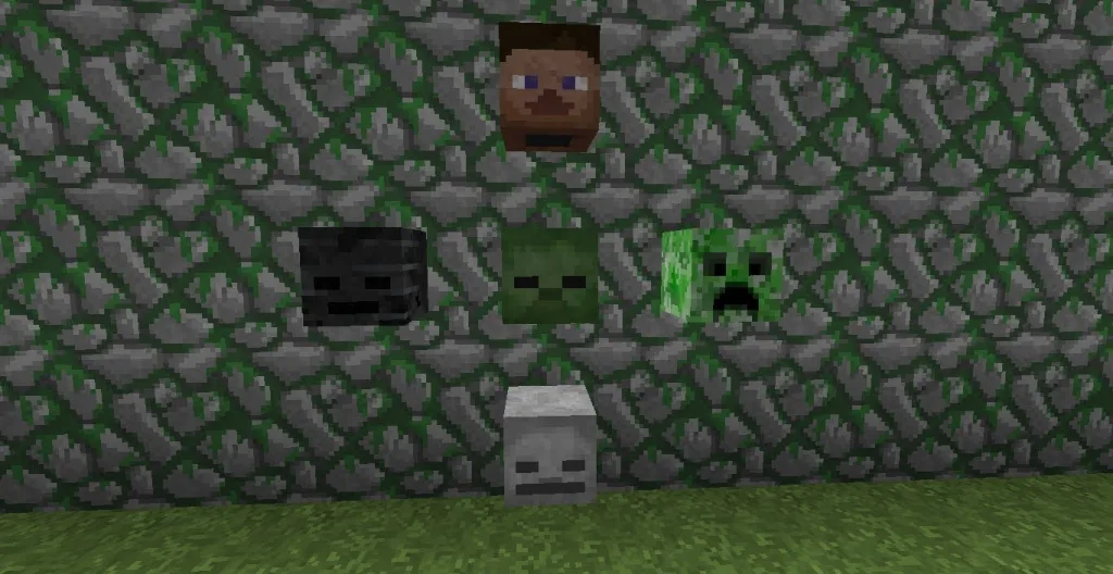 Как добыть головы в Minecraft