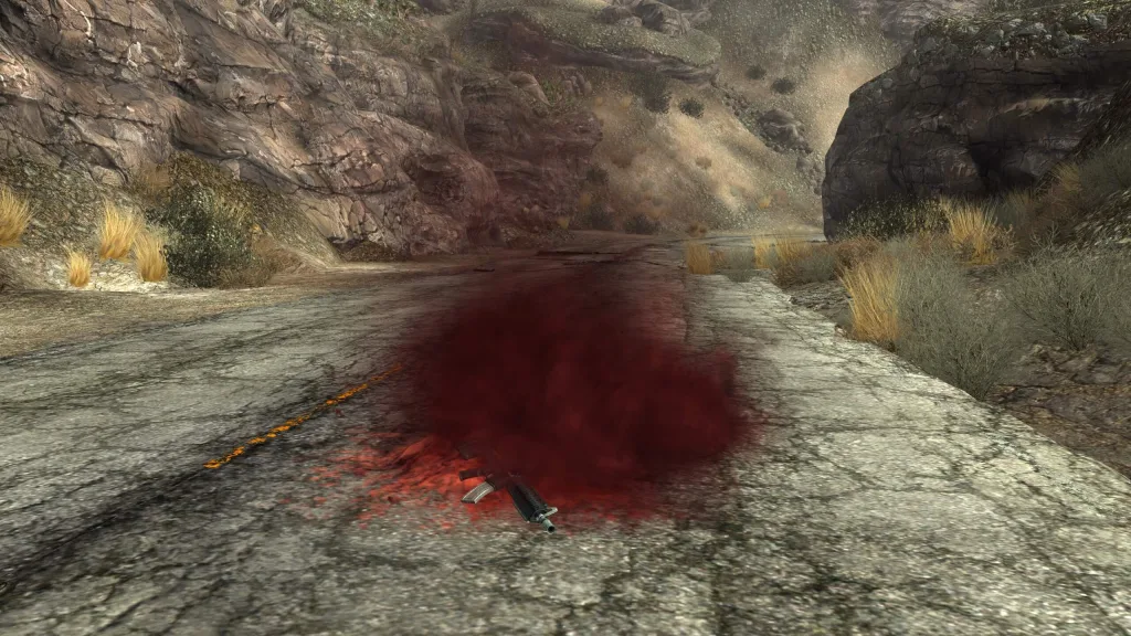 Мод на New Vegas использует токсичный газ из DLC "Мертвые Деньги" для создания смертельных гранат