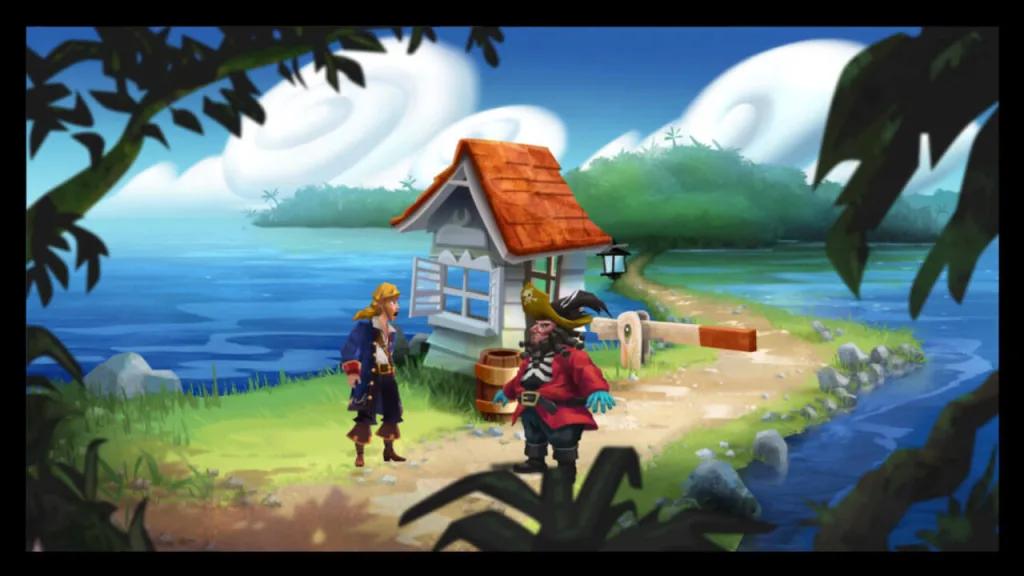 Пиратское колесо — Monkey Island 1 и 2