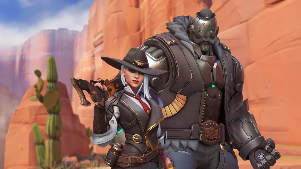 Blizzard добавила нового героя Эш в Overwatch, показав обзор её скинов и способностей