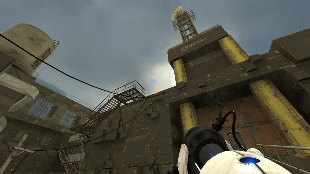 Above Aperture – Portal 2 на поверхности