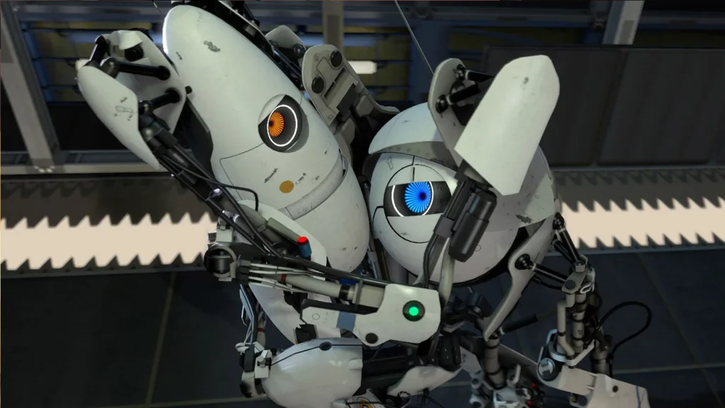 Ужасающая пустота между измерениями в Portal 2