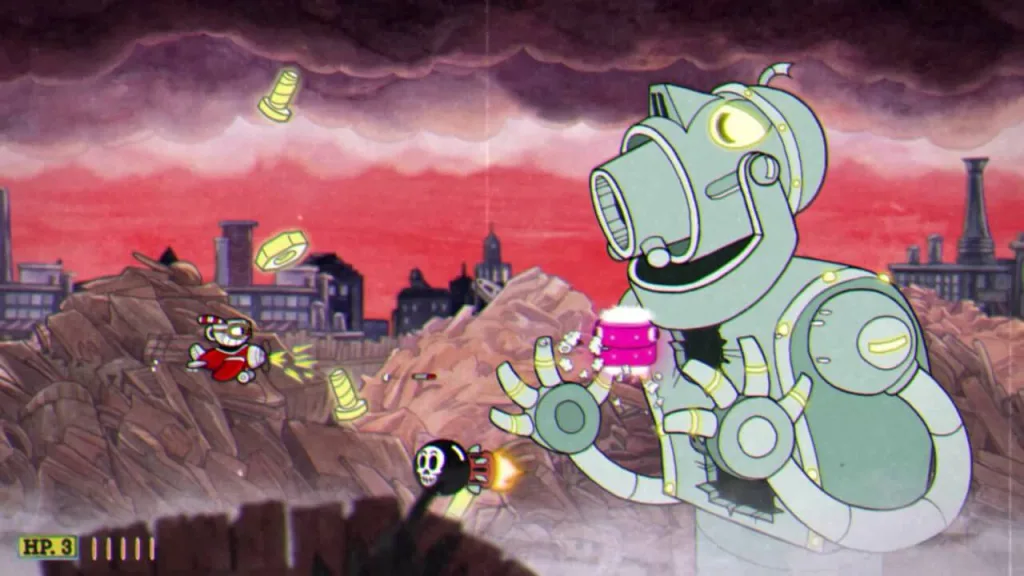 Cuphead – Робот доктора Кахла