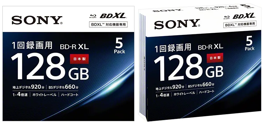 Новые диски 128GB BD-XL