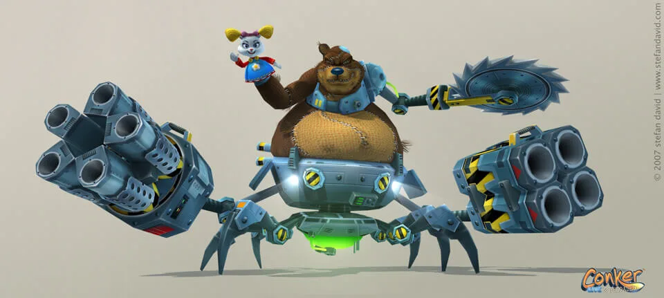 Паппет и Рейган – Conker: Live and Reloaded