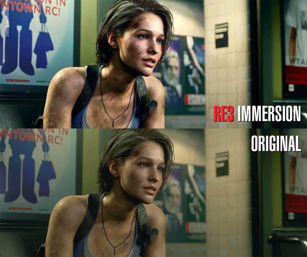RE3 Immersion – Reshade