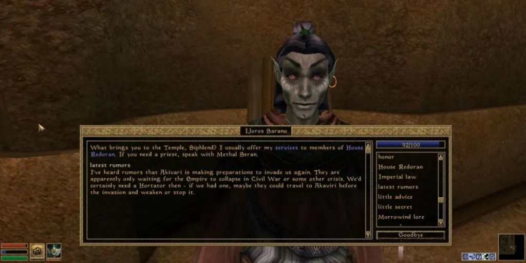 Расположение NPC