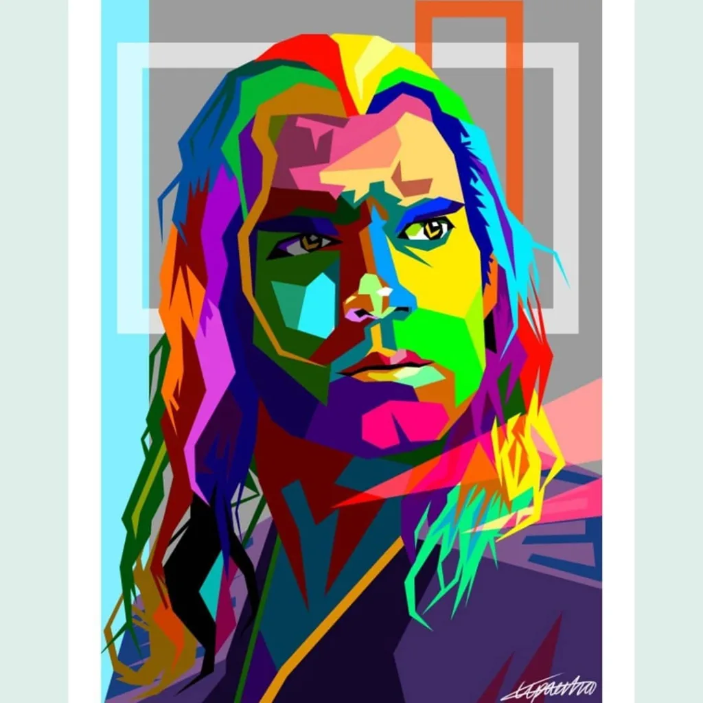Мозаика в стиле WPAP