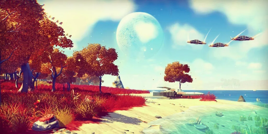 Эта почти что точная копия истории No Man's Sky