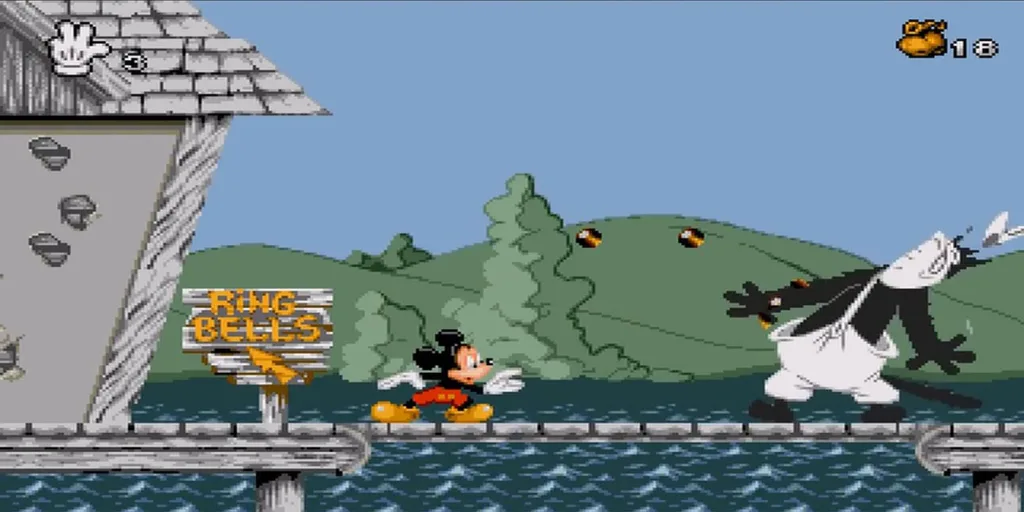 Mickey Mania: The Timeless Adventures of Mickey Mouse (SNES/Sega Genesis)