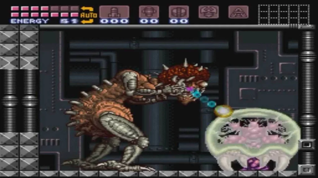 Суперкомпьютер Mother Brain – Super Metroid