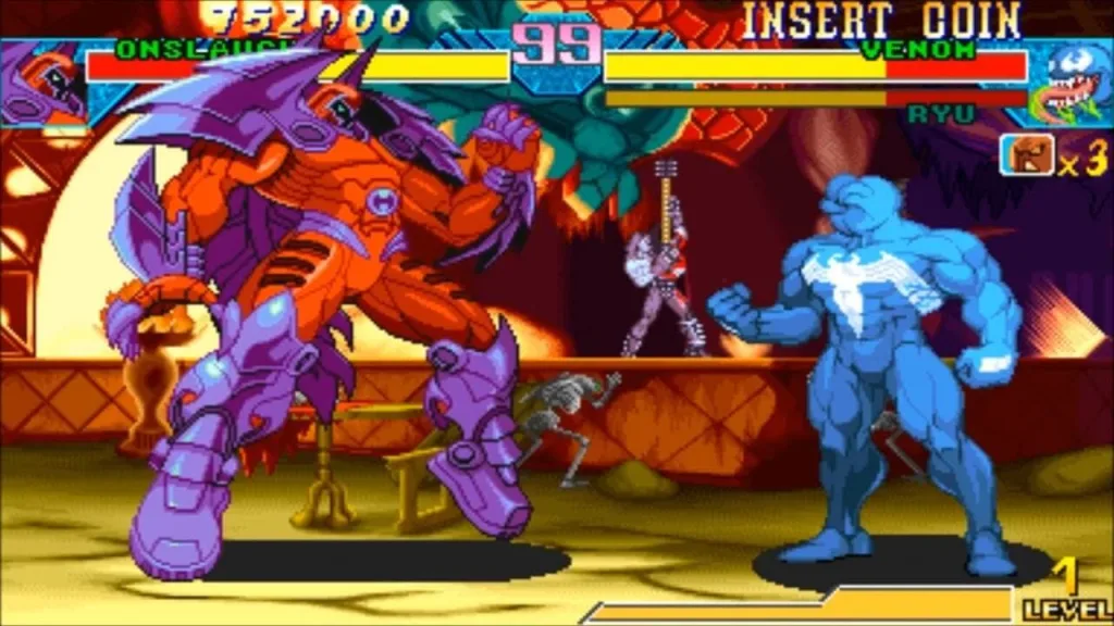 Онслот – Marvel vs Capcom
