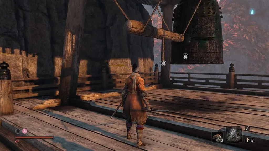 Sekiro: Shadows Die Twice — позвонить в Демонический Колокол