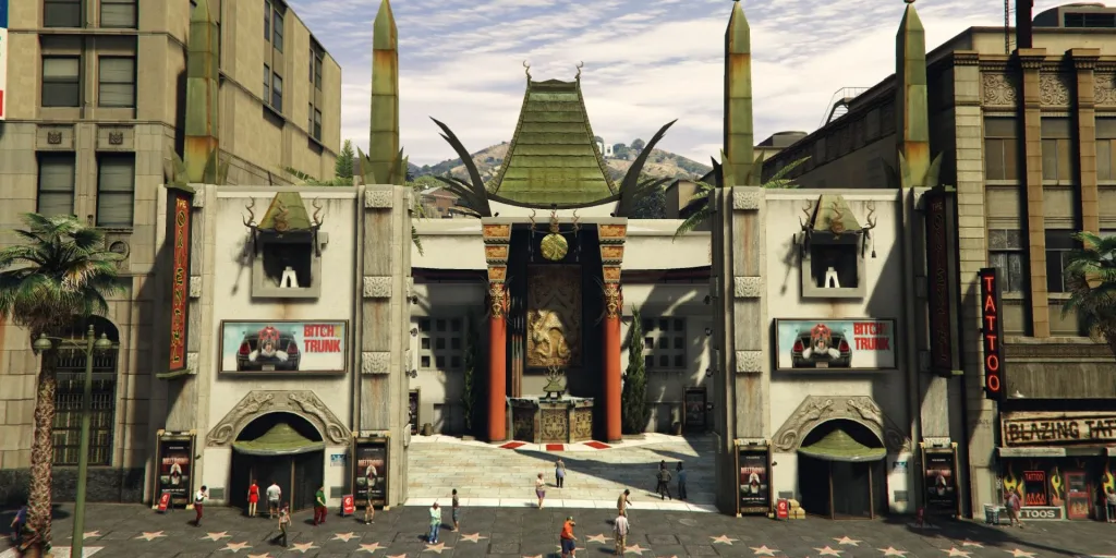 The Oriental Theater (прототип — Китайский театр Граумана)