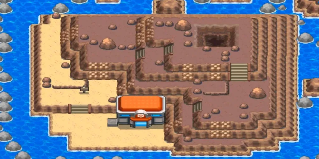 Остров Синнабар из Pokemon