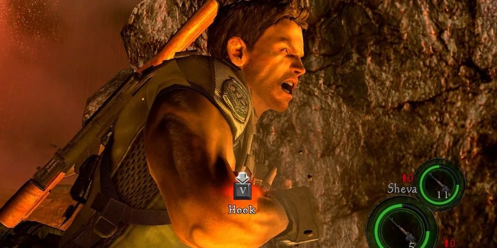 Последний вулкан в жизни Вескера из Resident Evil 5