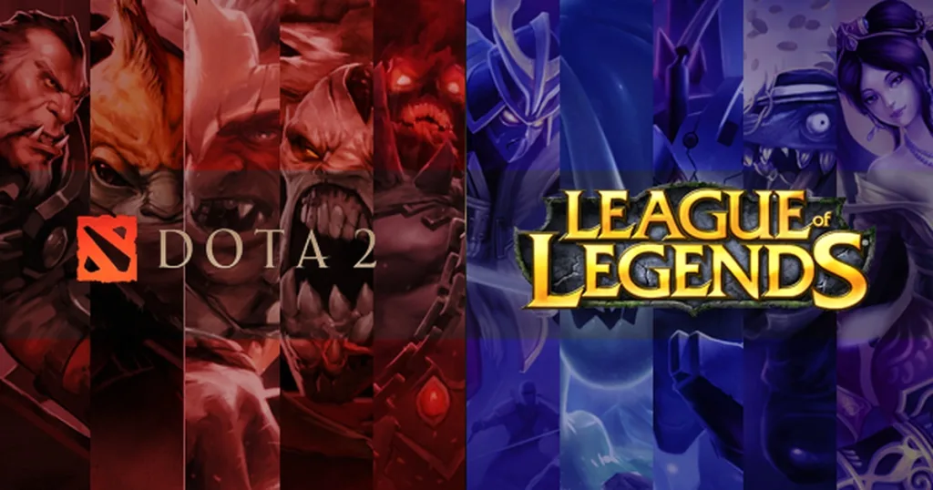 Dota 2 и League of Legends