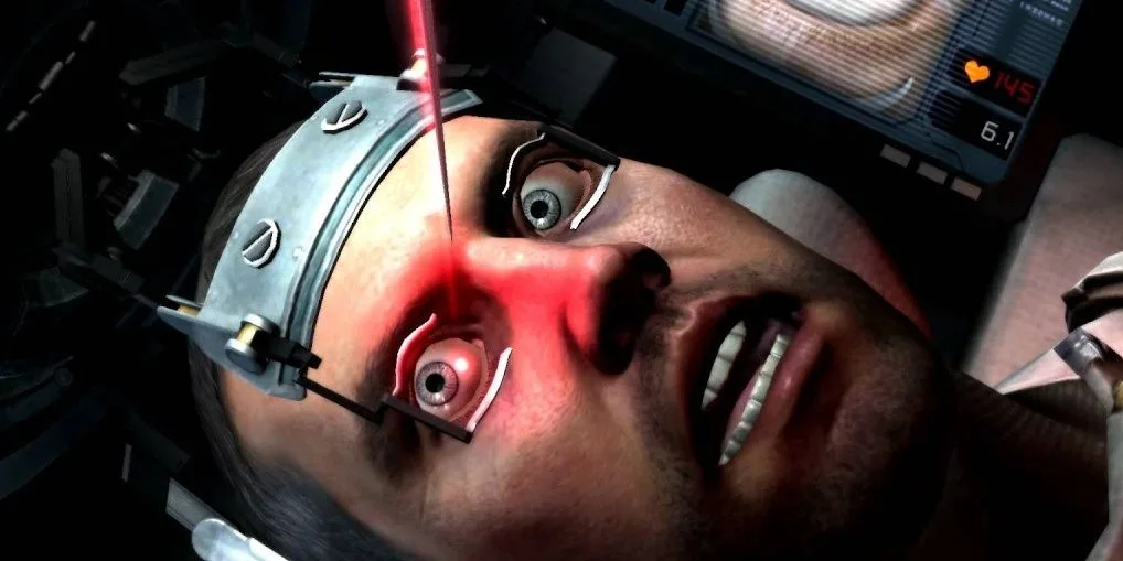 На протяжении всей Dead Space 2 Айзек получает урон всего 7 раз