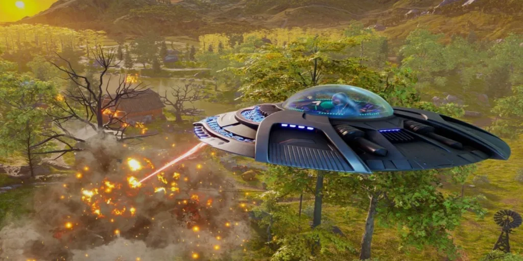 Летающая тарелка – Destroy All Humans!