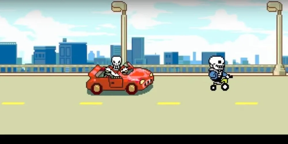 Санс и Папирус из Undertale