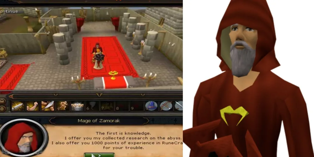 Маг Заморака – Runescape