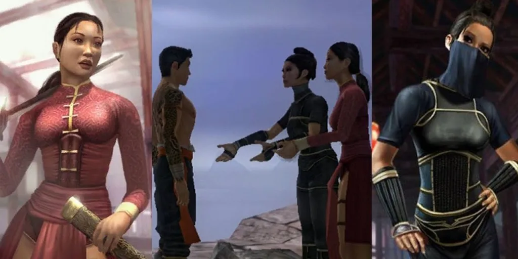 Герой-мужчина, Шёлковая Лиса и Предрассветная Звезда (Jade Empire)