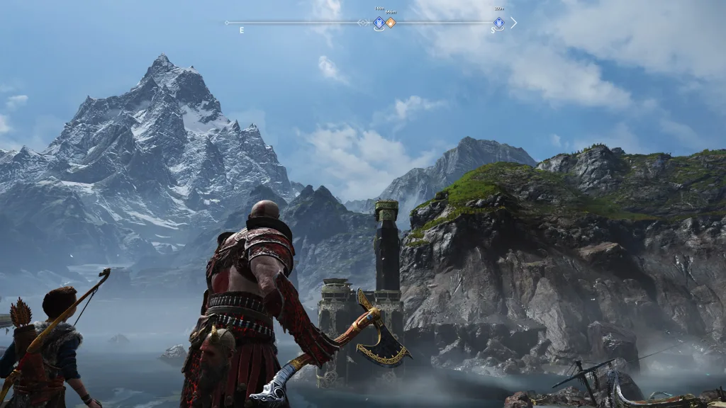 Высочайшая гора всех девяти миров из God of War