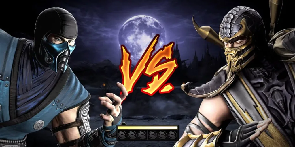 Скорпион и Саб-Зиро – Mortal Kombat