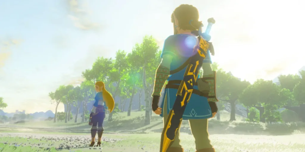 Линк и принцесса Зельда – The Legend of Zelda