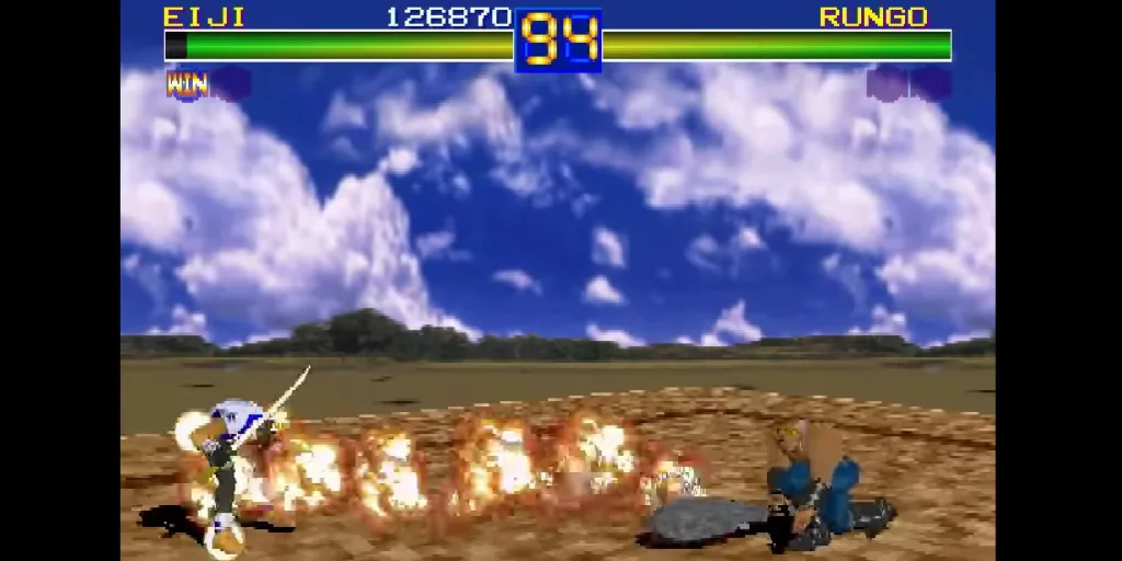 Battle Arena Toshinden – 1 января 1995 года