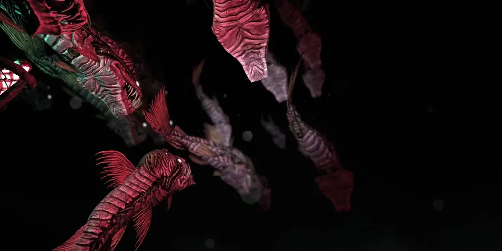 Мутация лица у рыбы-гадюки