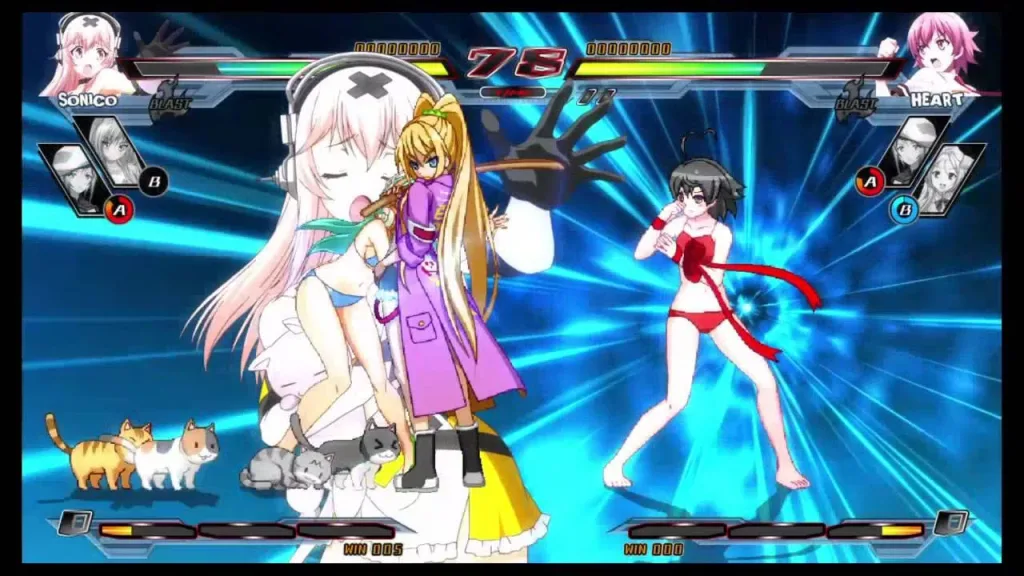 Nitroplus Blasterz: Heroines Infinite Duel